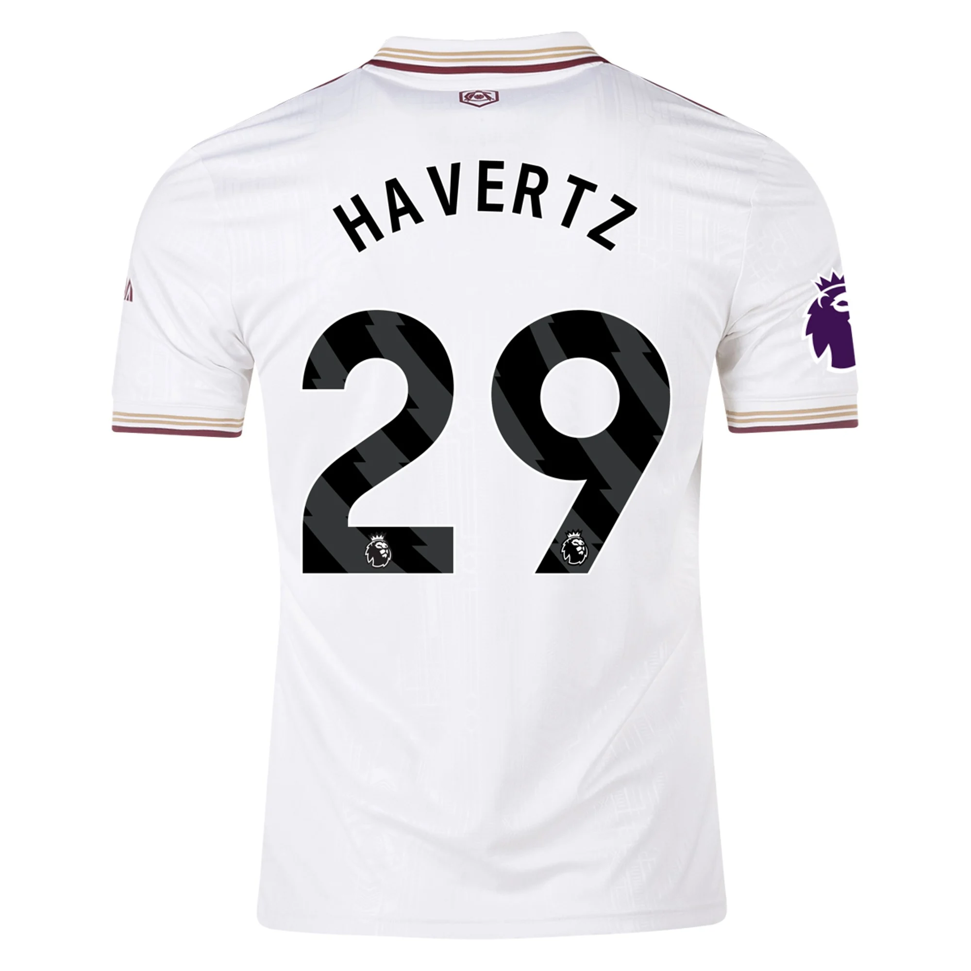 Mens 29 Kai Havertz Arsenal 2025-26 Third Jersey  Football Shirt