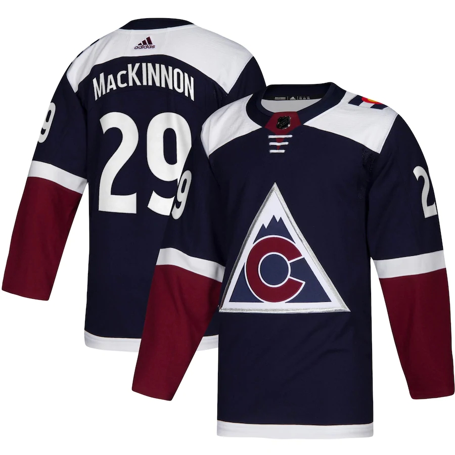 Men's Colorado Avalanche Jerseys #29 Nathan MacKinnon  Hockey Jerseys