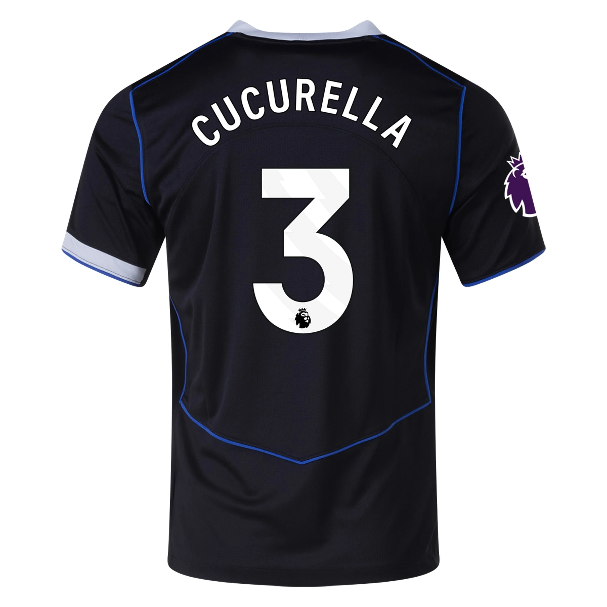 Mens 3 Marc Cucurella Chelsea Third Jersey 2025-26 Football Shirt