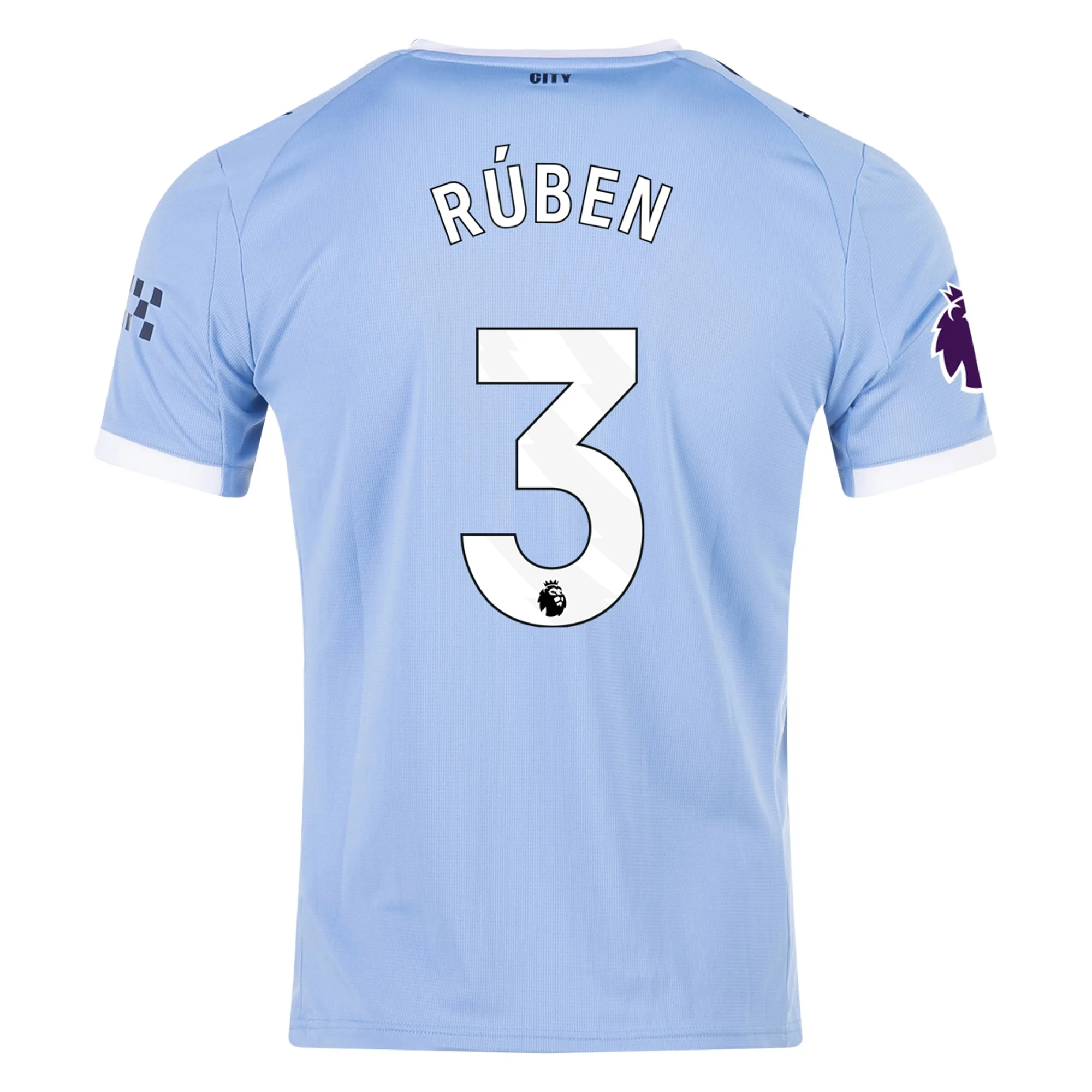 Mens 3 Rúben Dias Manchester City Home Jersey 2025-26 Football Shirt