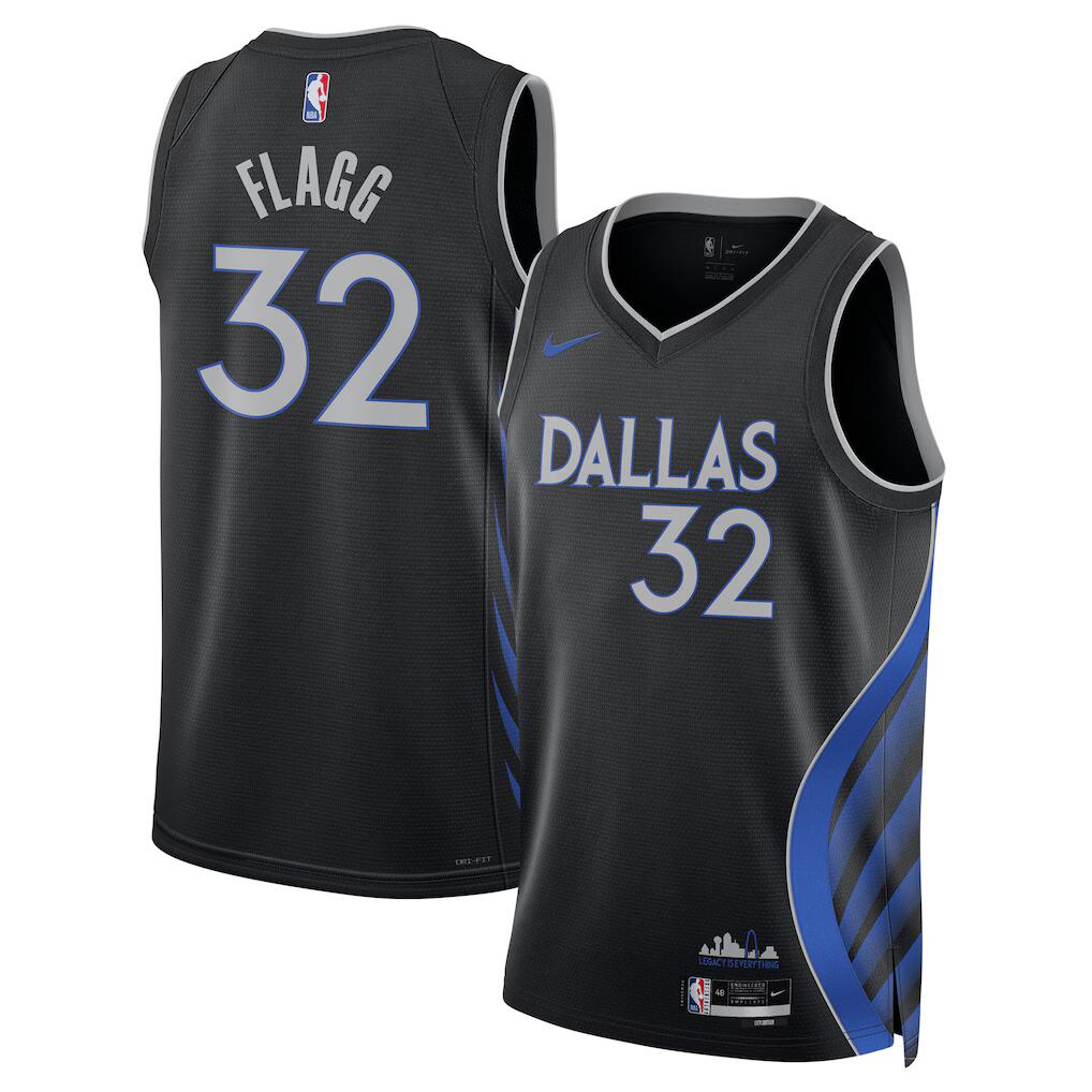 Men's Dallas Mavericks Jerseys #32 Cooper Flagg 25-26 City Edition Basketball Jerseys