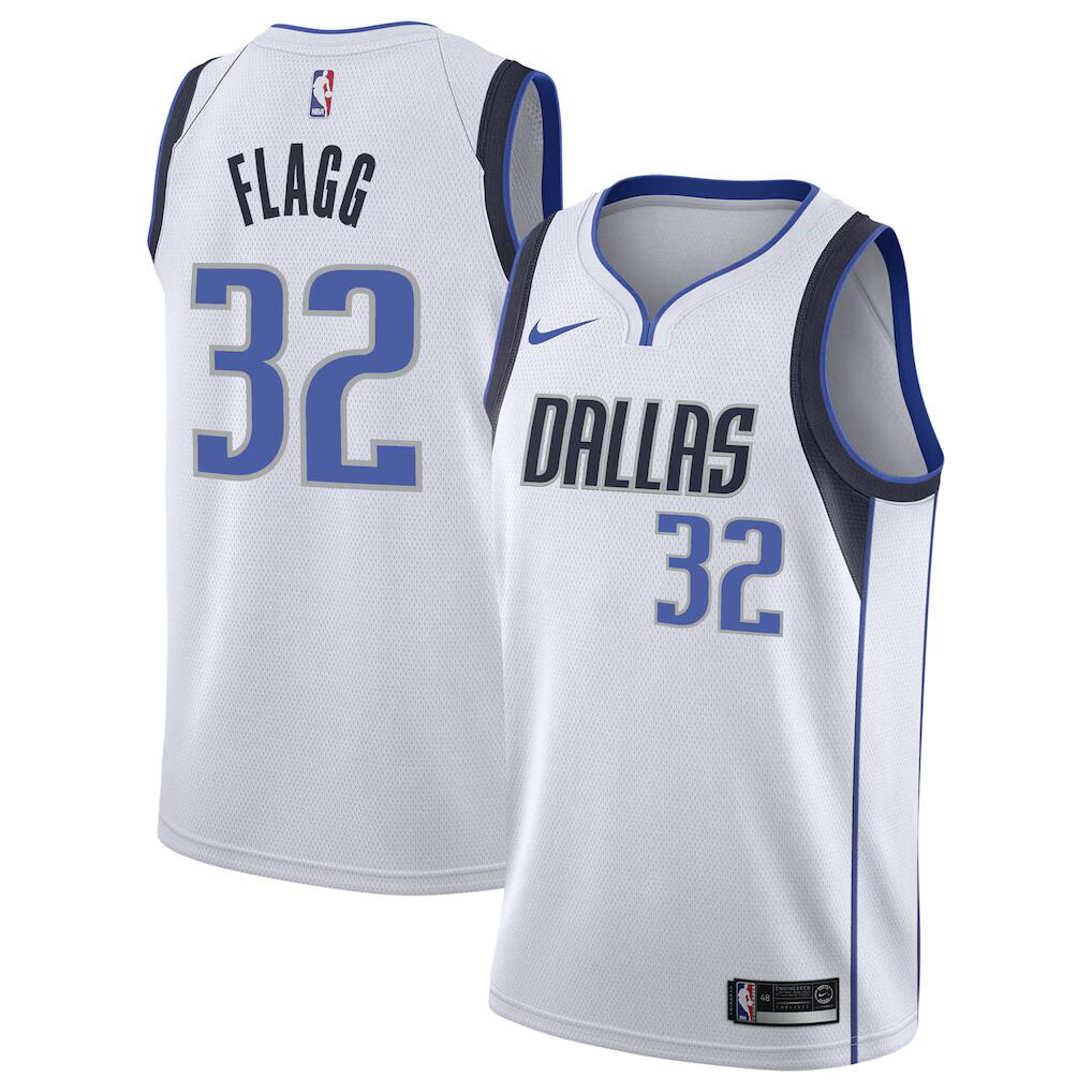 Men's Dallas Mavericks Jerseys #32 Cooper Flagg Basketball Jerseys