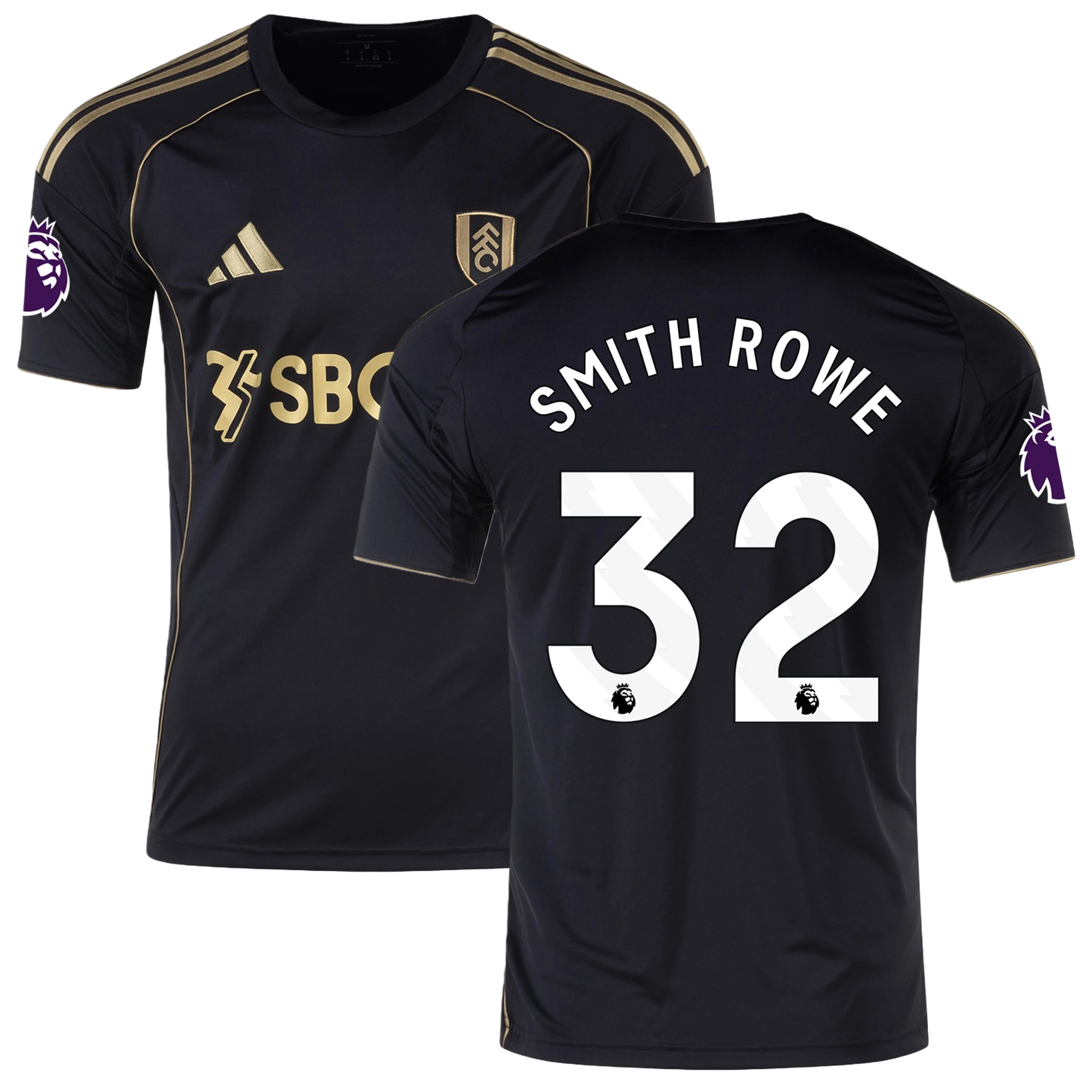 Mens 32 Emile Smith Rowe Fulham Third Jersey 2025-26 Football Shirt