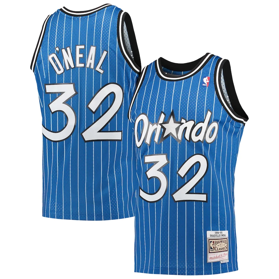 Men's Orlando Magic Jerseys #32 Shaquille O'Neal 1994-95 Basketball Jerseys