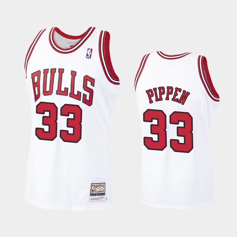 Men's Chicago Bulls Jerseys #33 Scottie Pippen 1997-98 Basketball Jerseys