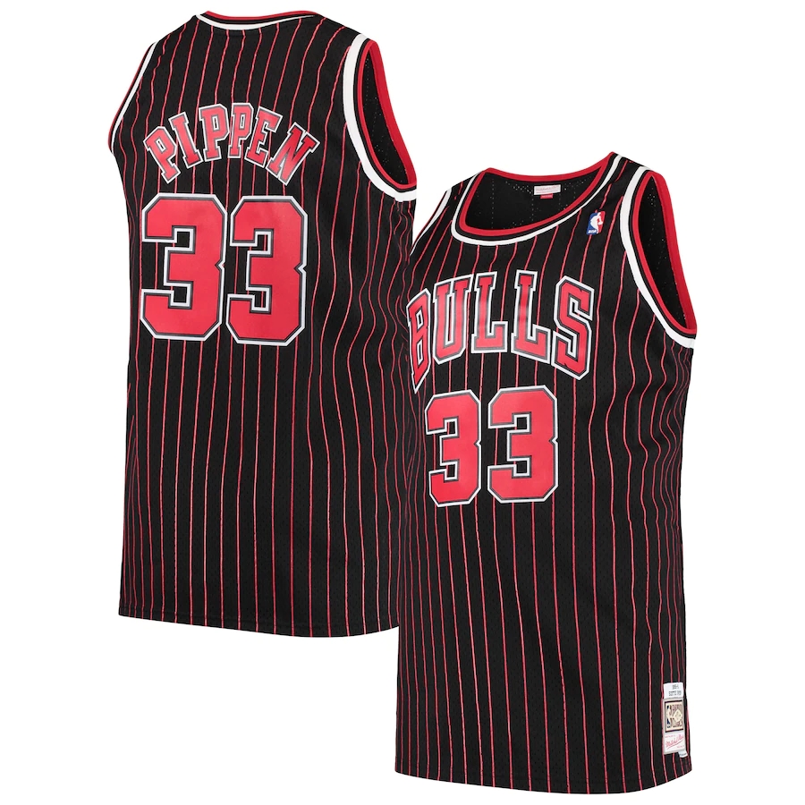 Men's Chicago Bulls Jerseys #33 Scottie Pippen Basketball Jerseys