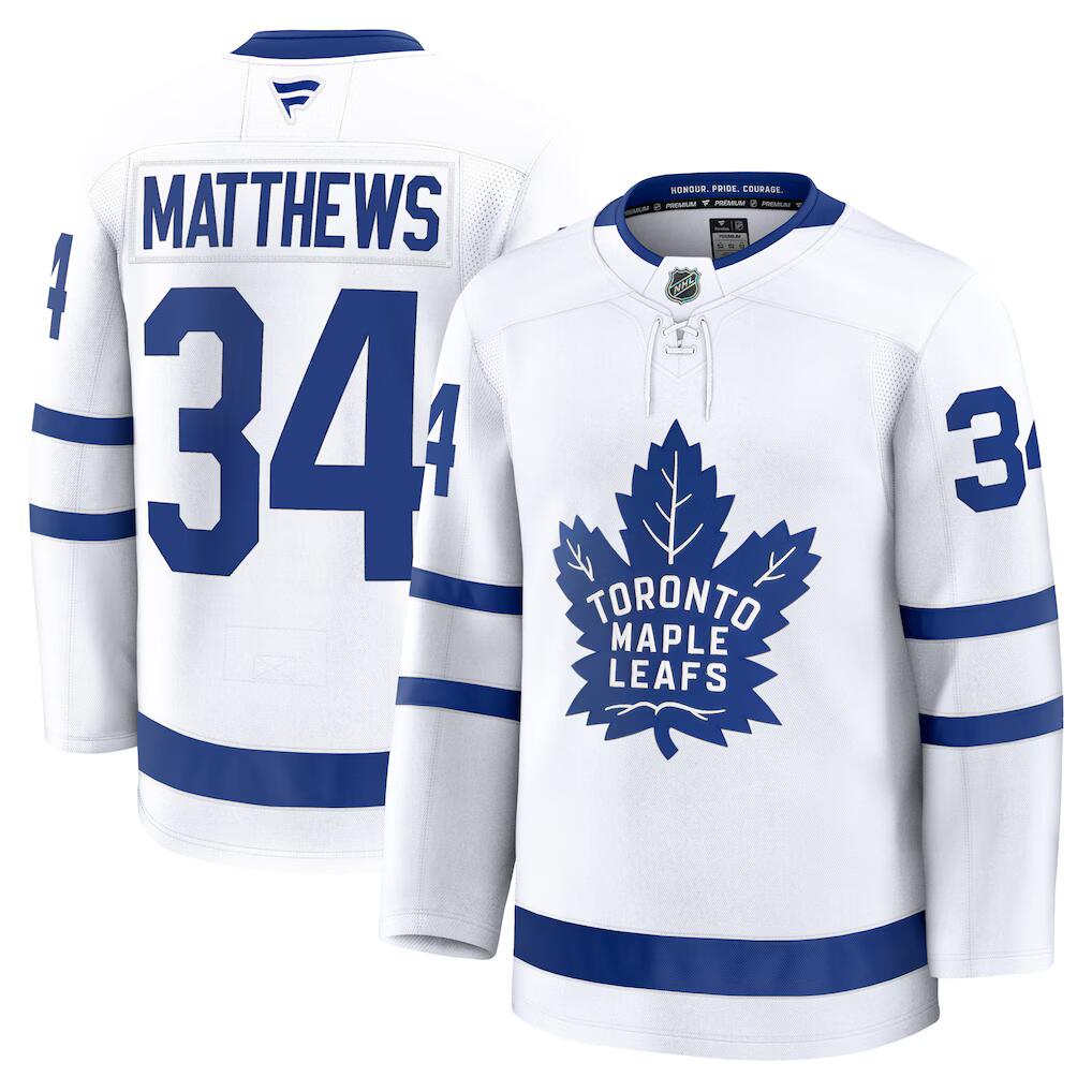 Men's Toronto Maple Leafs Jerseys #34 Auston Matthews Hockey Jerseys