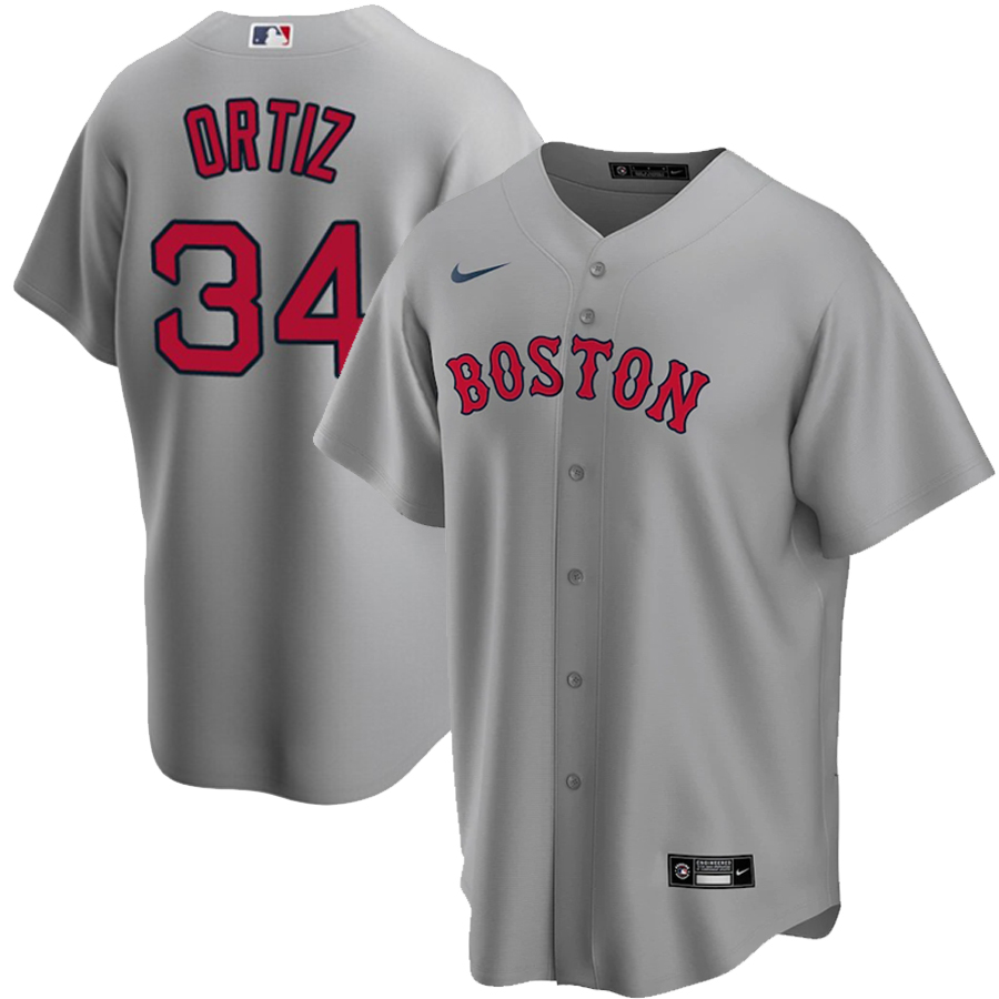 Men's Boston Red Sox Jerseys #34 David Ortiz Baseball Jerseys