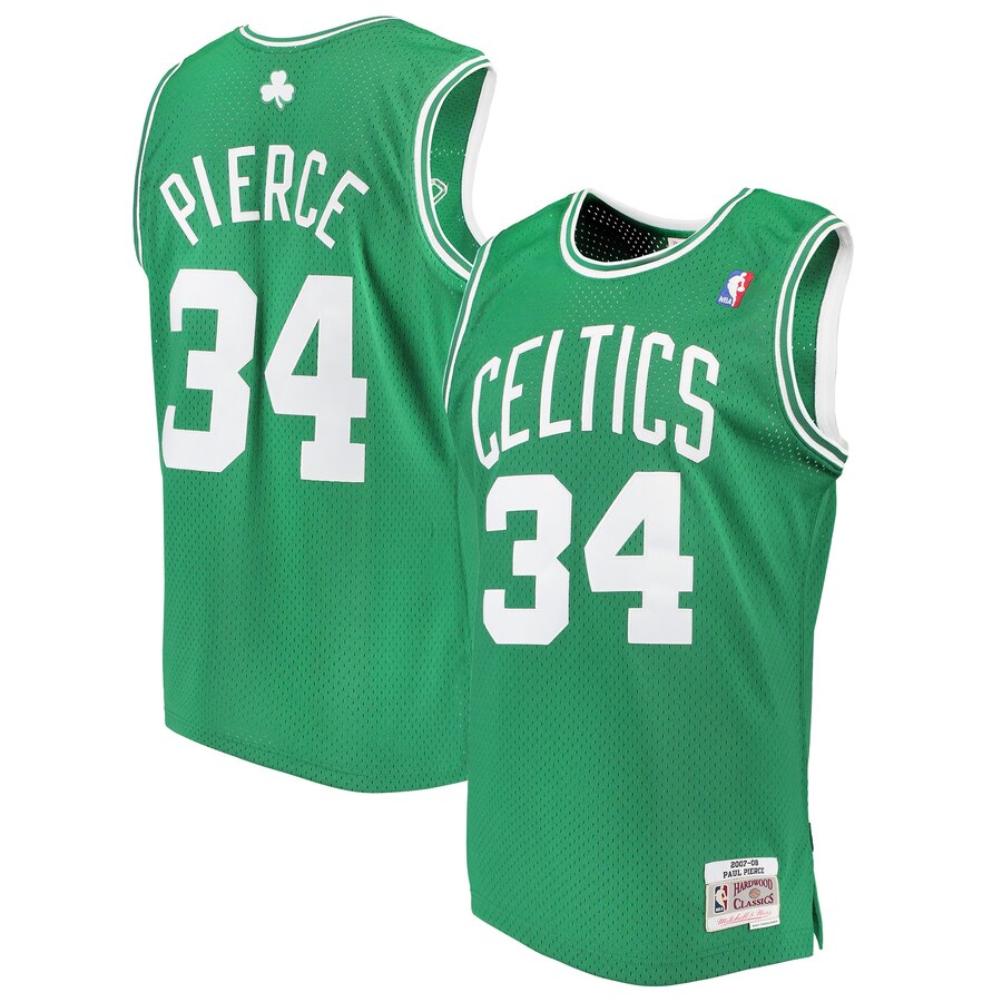 Men's Boston Celtics Jerseys #34 Paul Pierce 2007-08 Basketball Jerseys