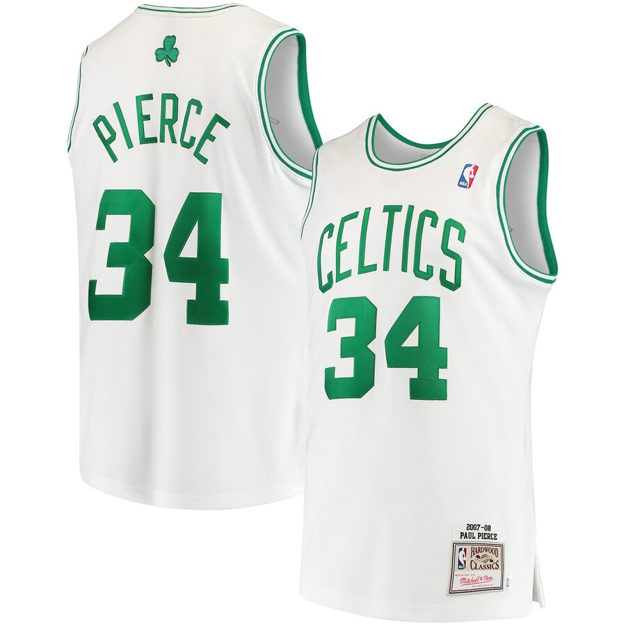 Men's Boston Celtics Jerseys #34 Paul Pierce 2007-08 Basketball Jerseys
