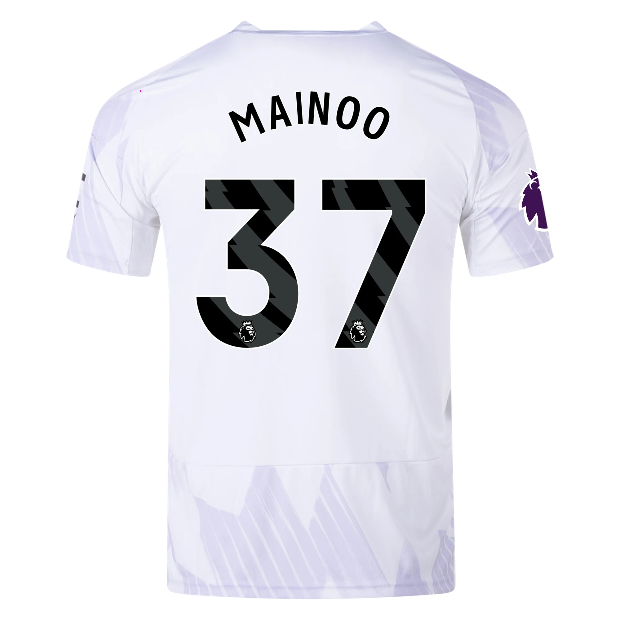 Mens 37 Kobbie Mainoo Manchester United 2025-26 Away Jersey Football Shirt