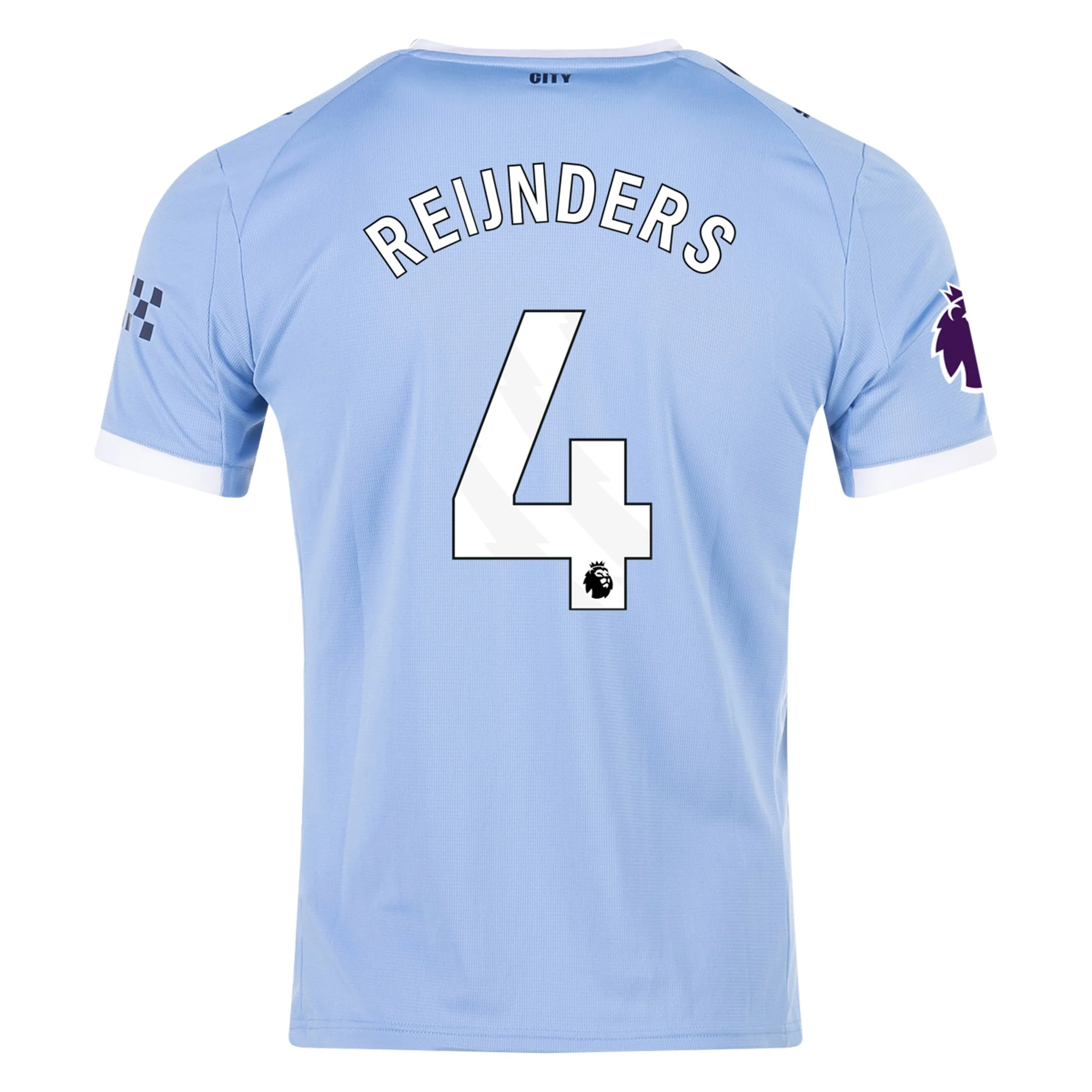 Mens 4 Tijjani Reijnders Manchester City Home Jersey 2025-26 Football Shirt