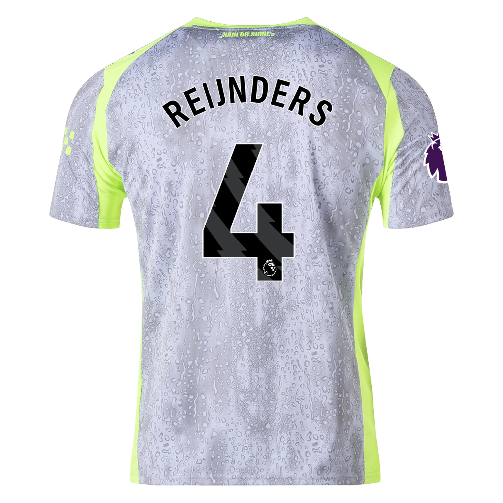 Mens 4 Tijjani Reijnders Manchester City Third Jersey 2025-26 Football Shirt