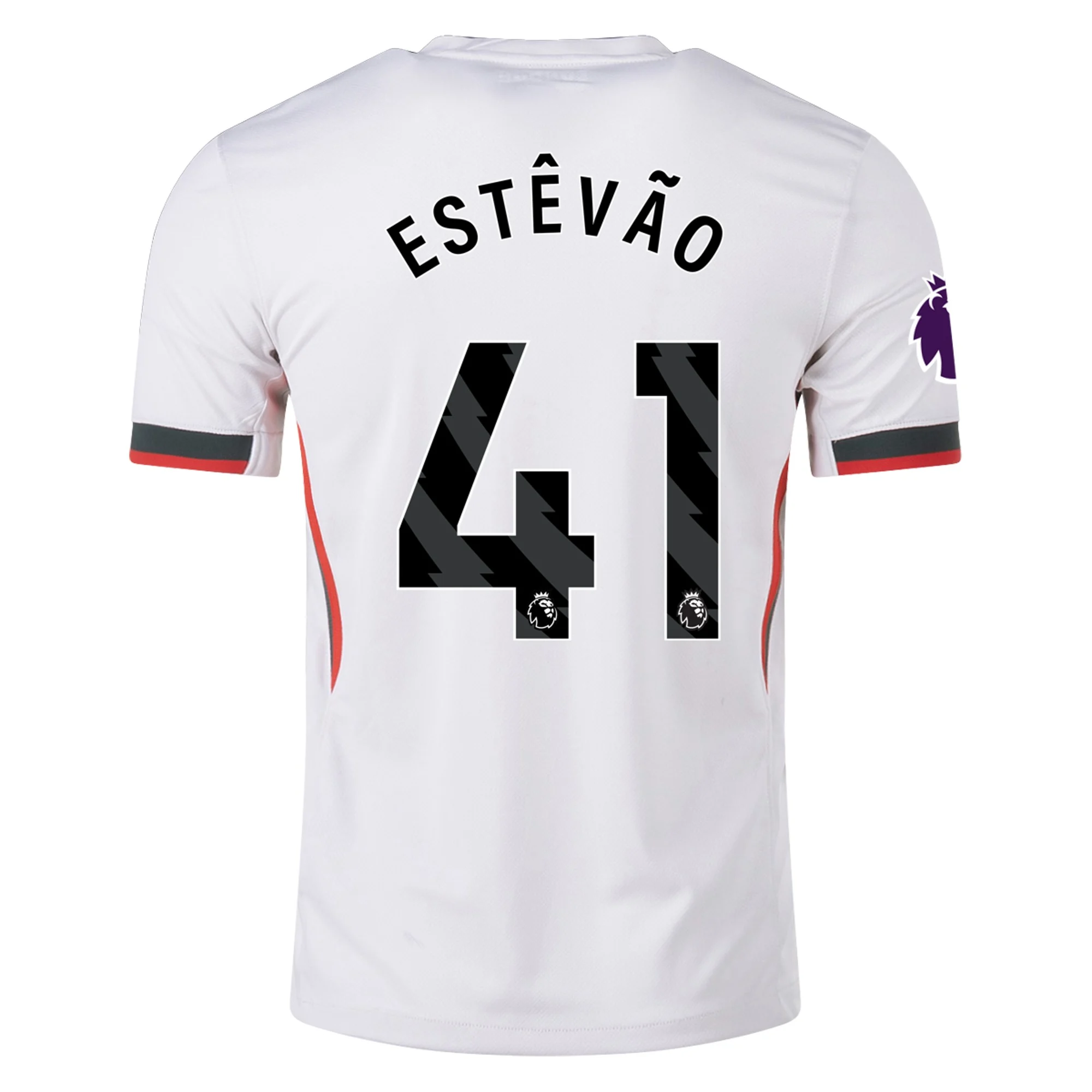 Mens 41 Estêvão Chelsea Away Jersey 2025-26 Football Shirt