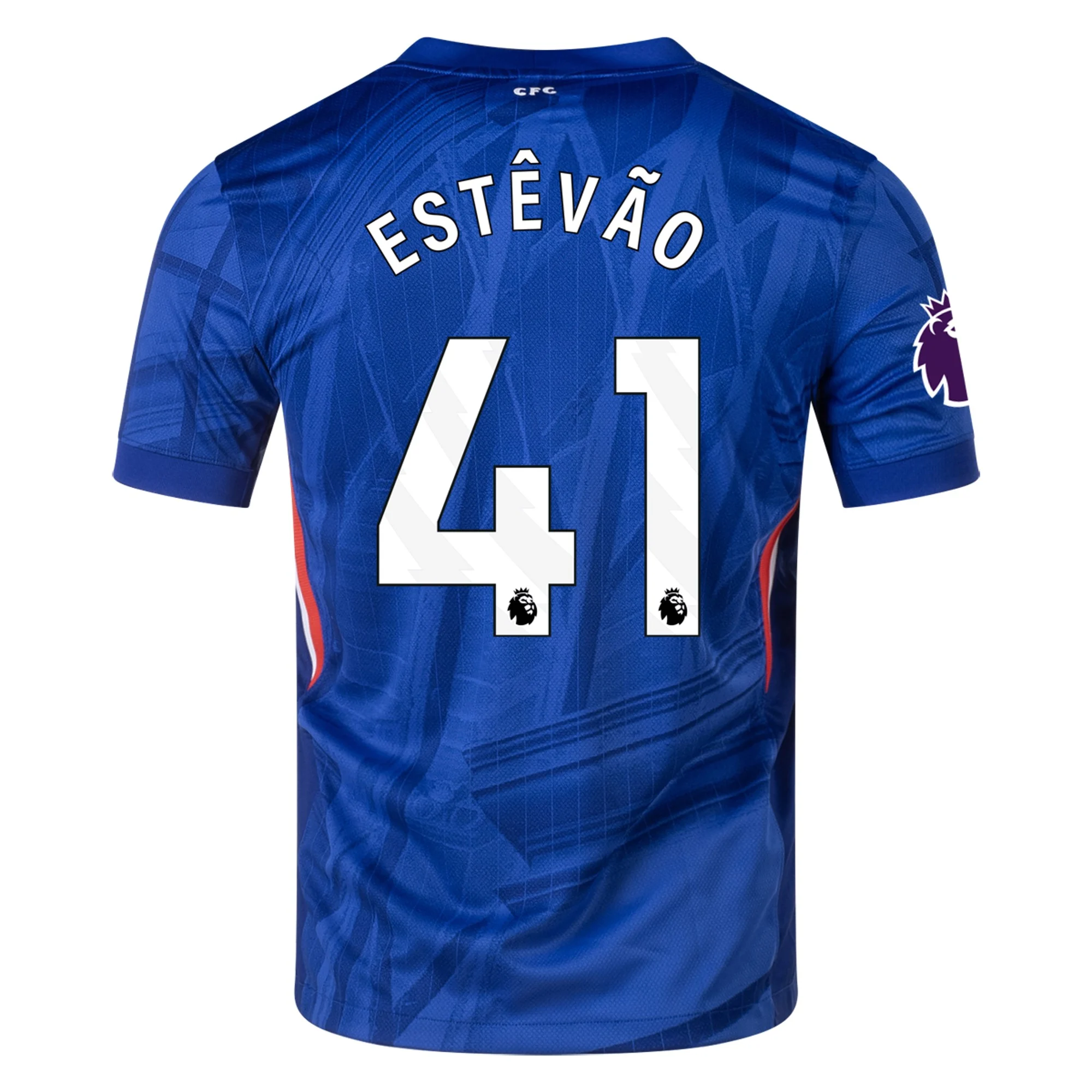 Mens 41 Estêvão Chelsea Home Jersey 2025-26 Football Shirt