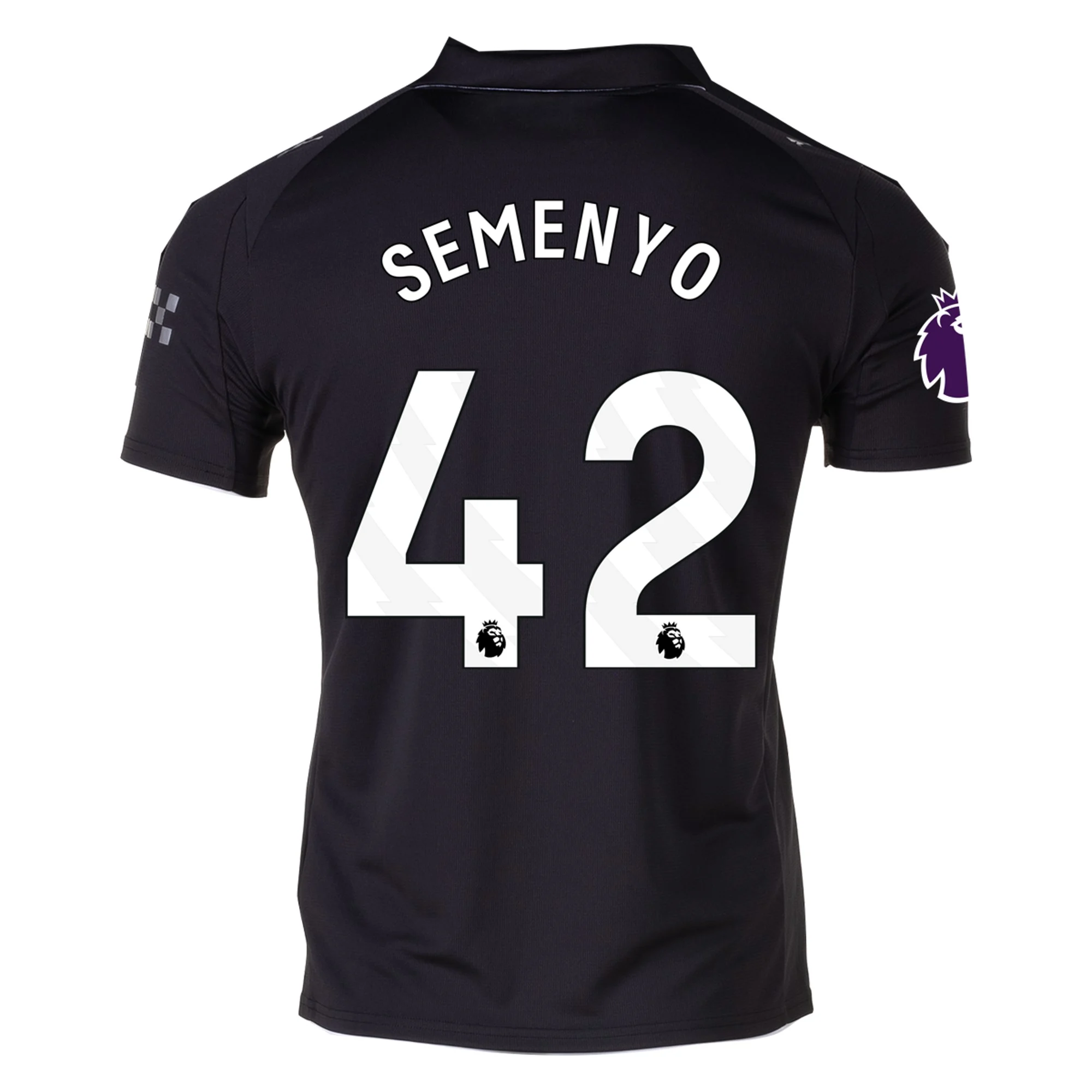 Mens 42 Antoine Semenyo Manchester City 2025-26 Away Jersey Football Shirt