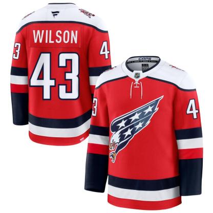 Men's Washington Capitals Jerseys #43 Tom Wilson Hockey Jerseys
