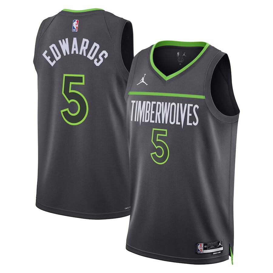 Men's Minnesota Timberwolves Jerseys #5 Anthony Basketball Jerseys