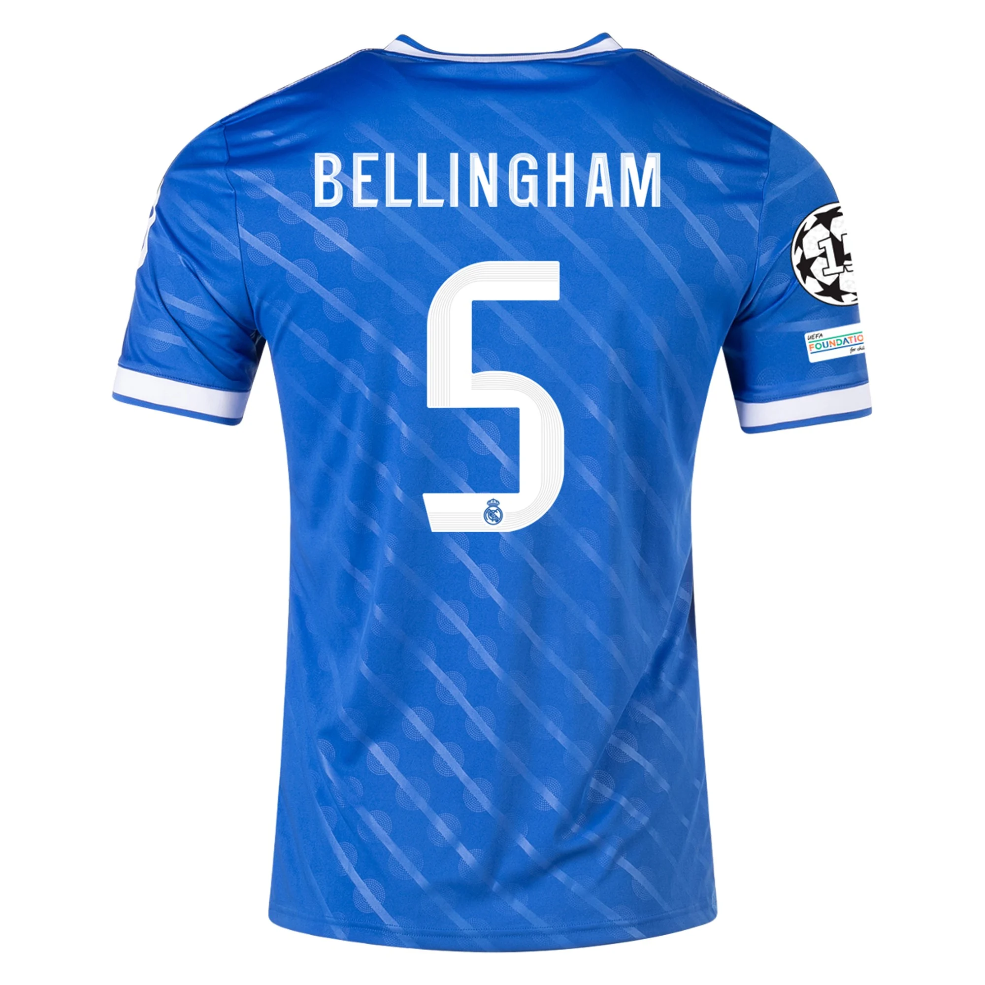 Mens 5 Jude Bellingham Real Madrid 2025-26 Third Jersey Football Shirt