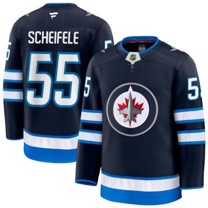 Men's Winnipeg Jets Jerseys #55 Mark Scheifele Hockey Jerseys