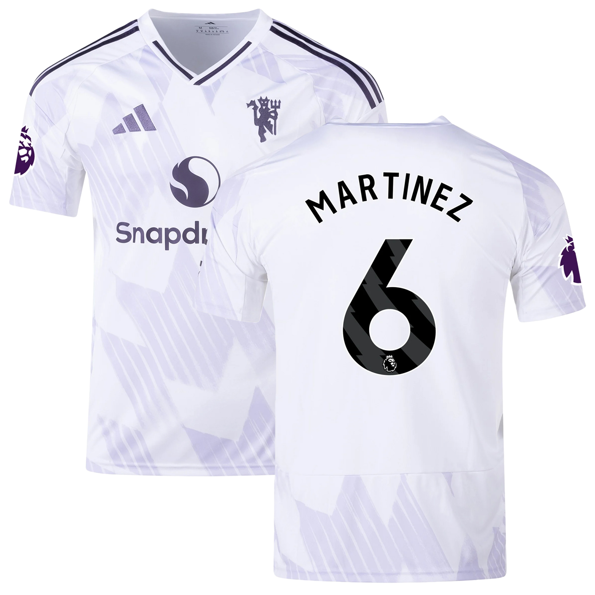 Mens 6 Lisandro Martínez Manchester United 2025-26 Away Jersey Football Shirt
