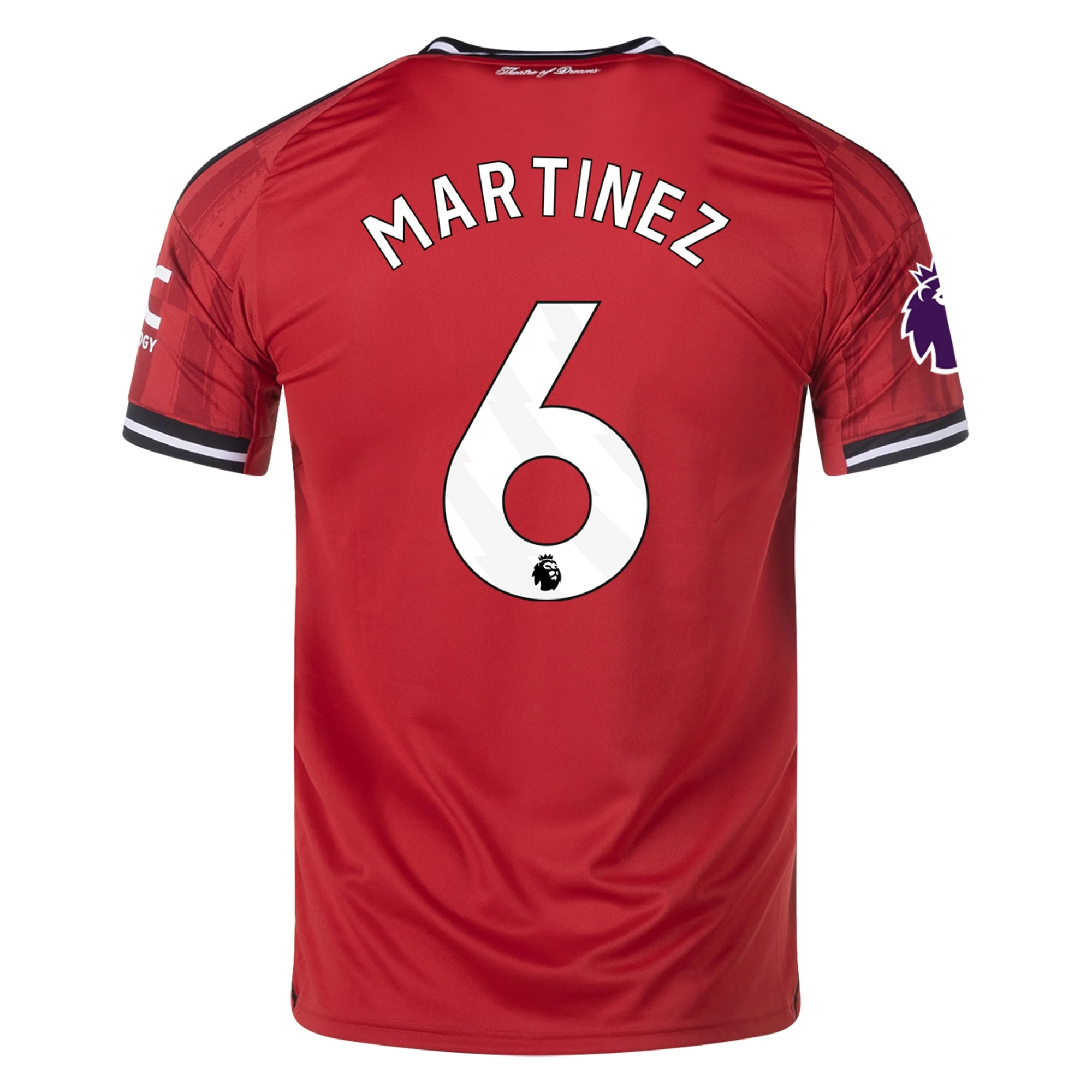 Mens 6 Lisandro Martínez Manchester United 2025-26 Home Jersey Football Shirt