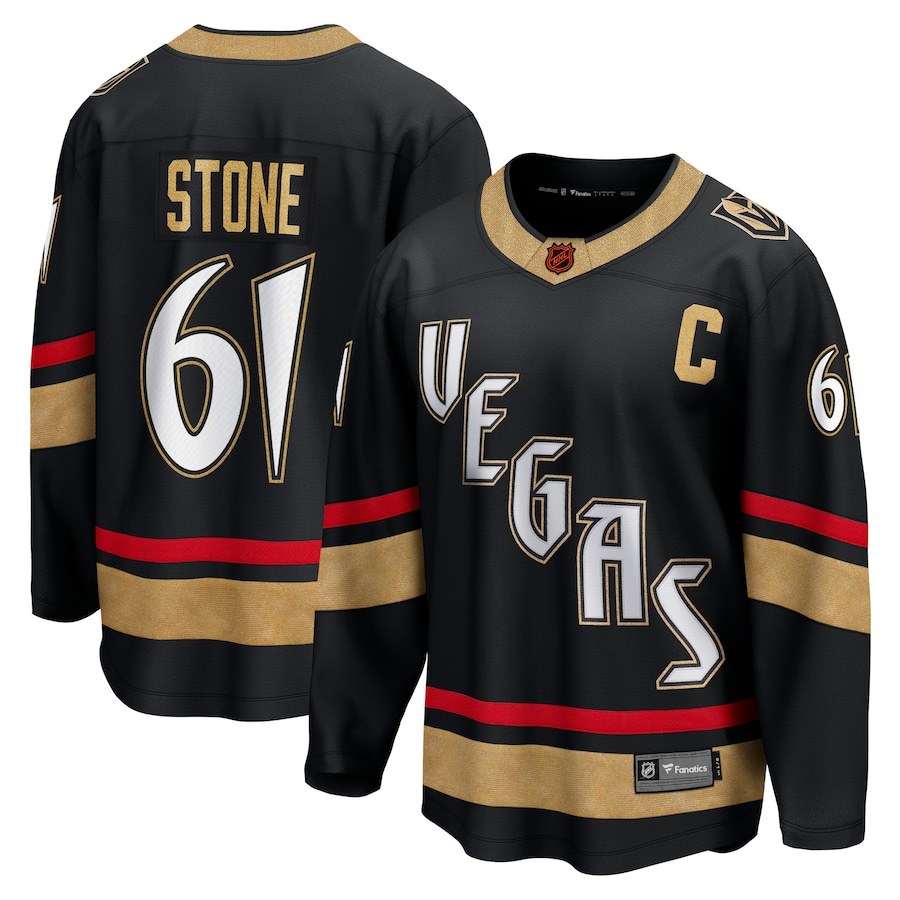 Men's Vegas Golden Knights Jerseys #61 Mark Stone Hockey Jerseys