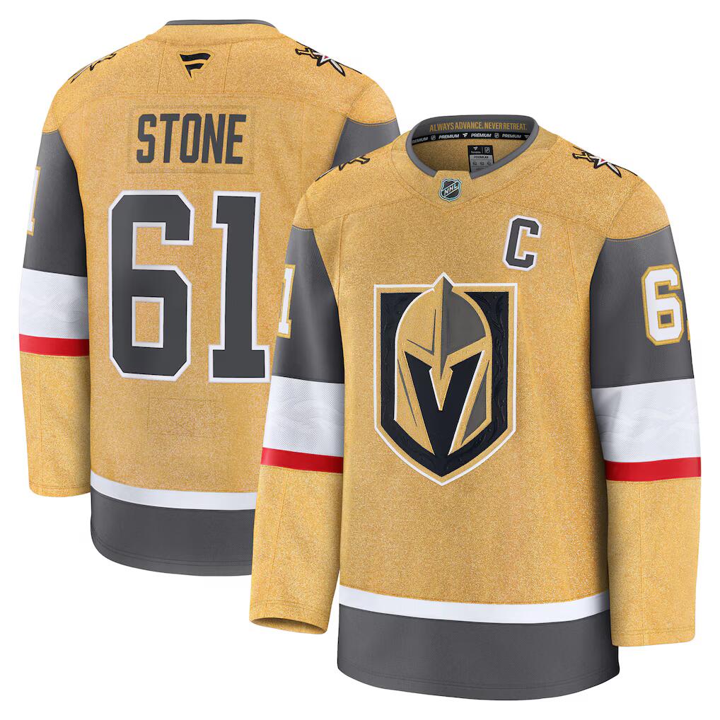 Men's Vegas Golden Knights Jerseys #61 Mark Stone Hockey Jerseys