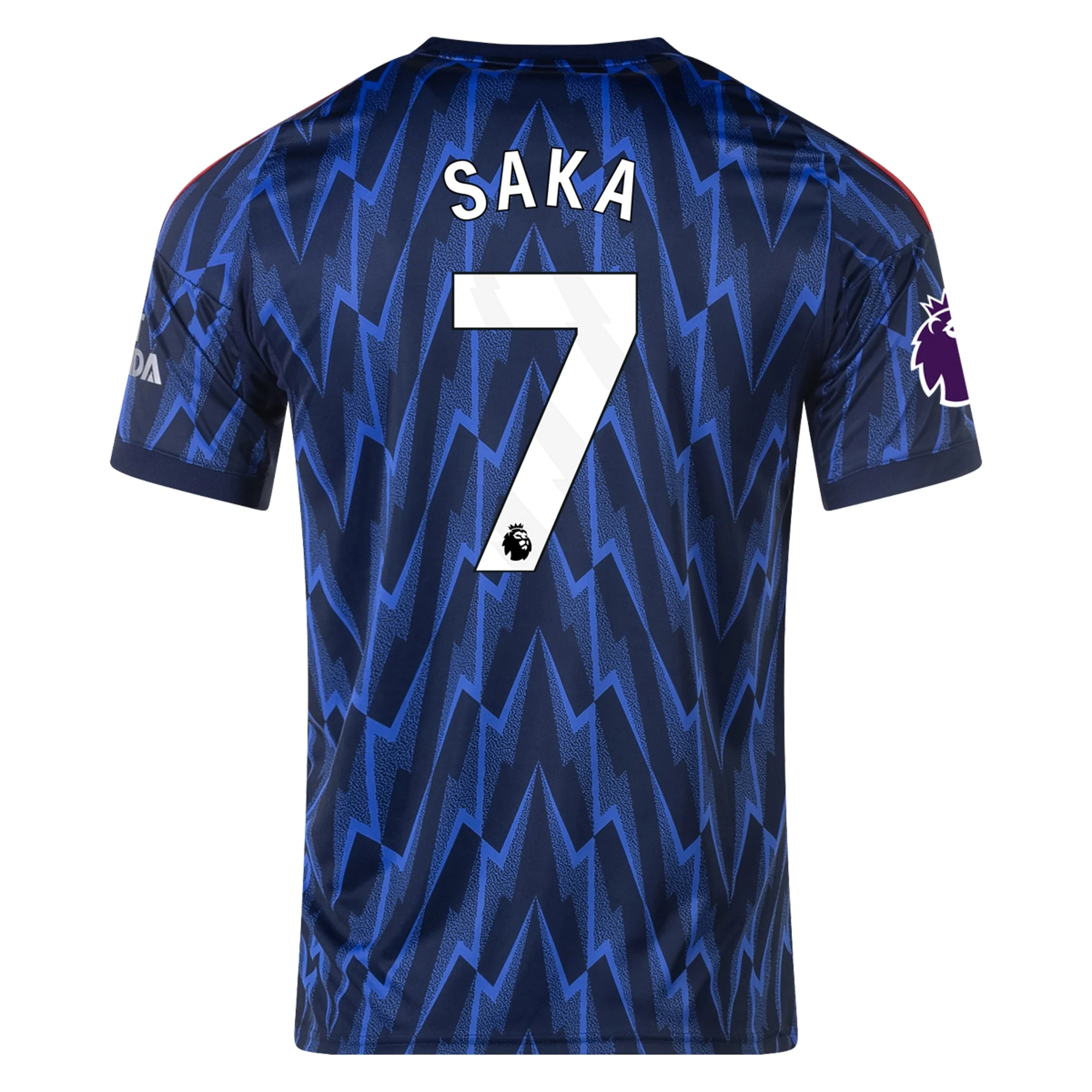 Mens 7 Bukayo Saka Arsenal 2025-26 Away Jersey Football Shirt