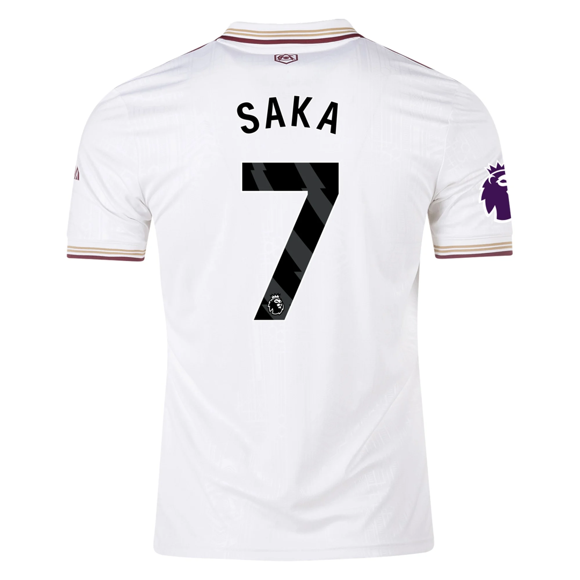 Mens 7 Bukayo Saka Arsenal 2025-26 Third Jersey Football Shirt