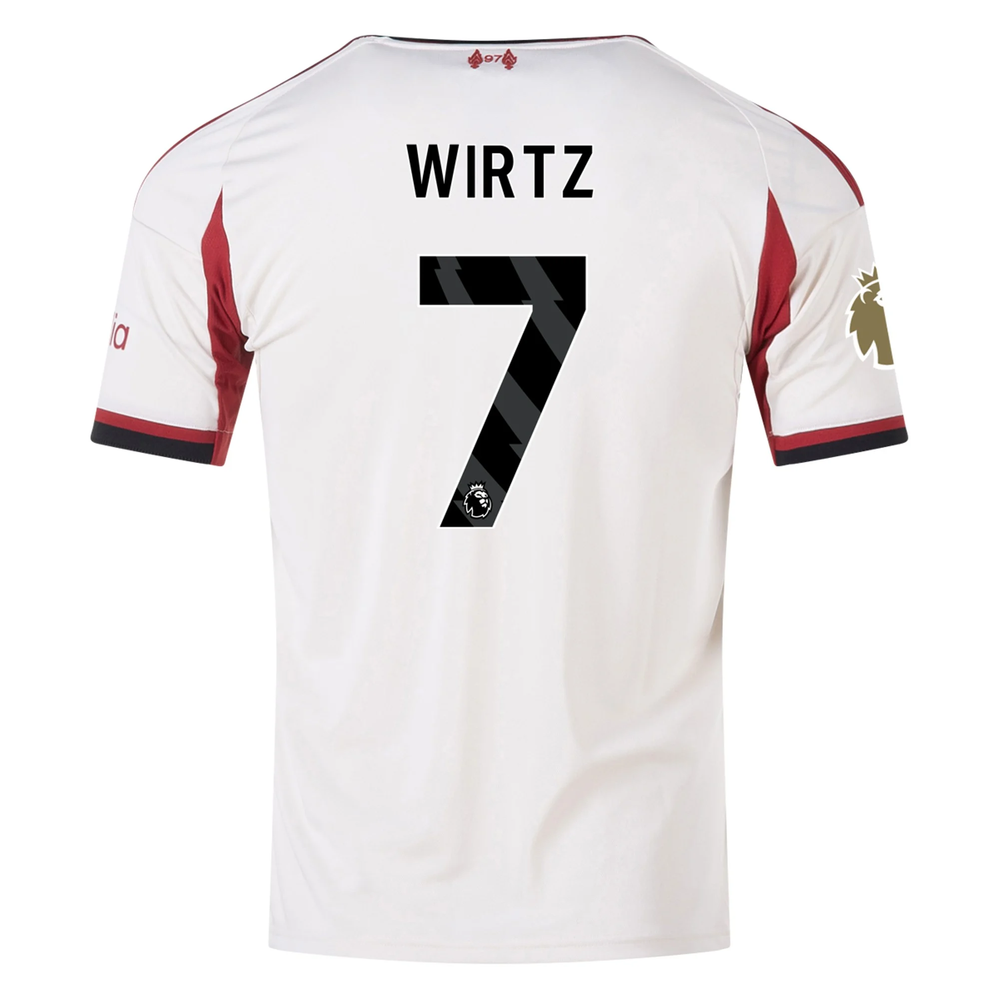 Mens 7 Florian Wirtz Liverpool 2025-26 Away Jersey Football Shirt