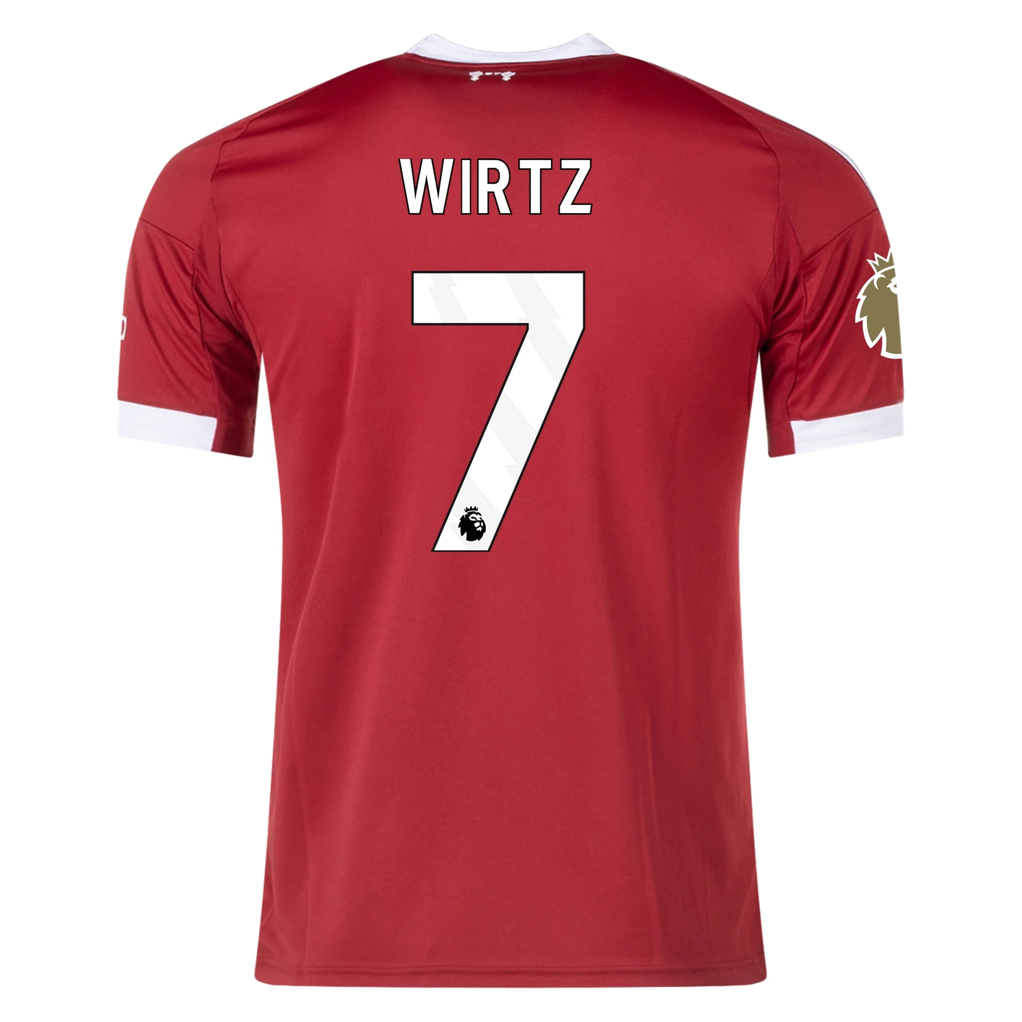 Mens 7 Florian Wirtz Liverpool 2025-26 Home Jersey Football Shirt
