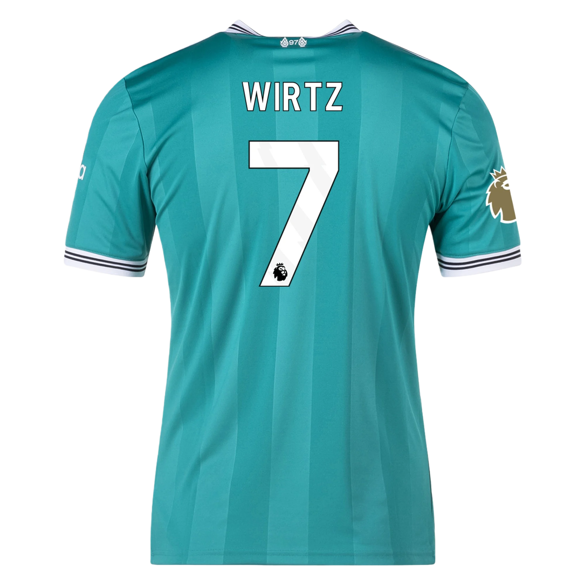 Mens 7 Florian Wirtz Liverpool 2025-26 Third Jersey Football Shirt