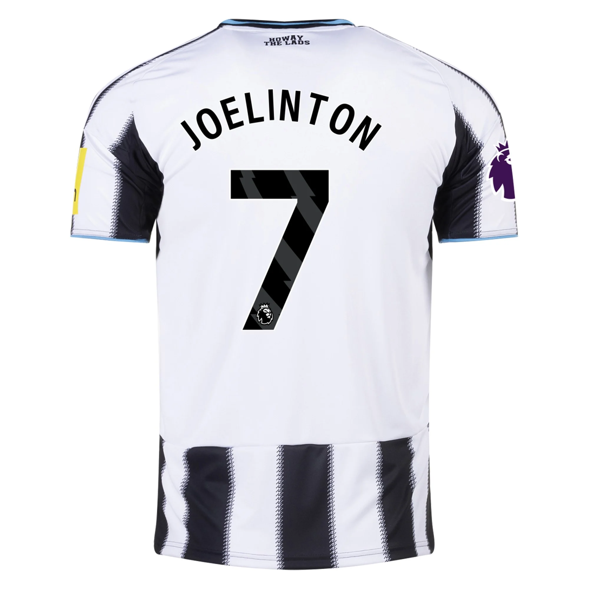 Mens 7 Joelinton Newcastle Home Jersey 2025-26 Football Shirt