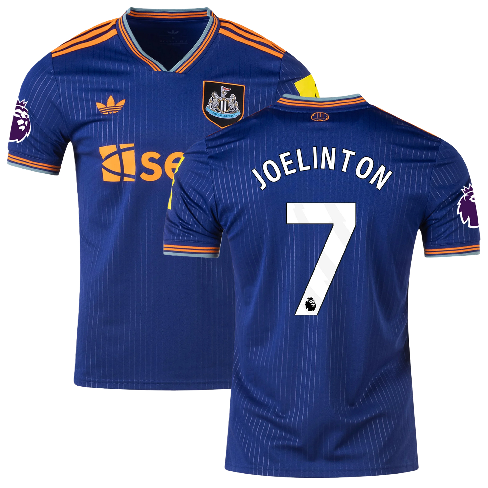 Mens 7 Joelinton Newcastle Third Jersey 2025-26 Football Shirt