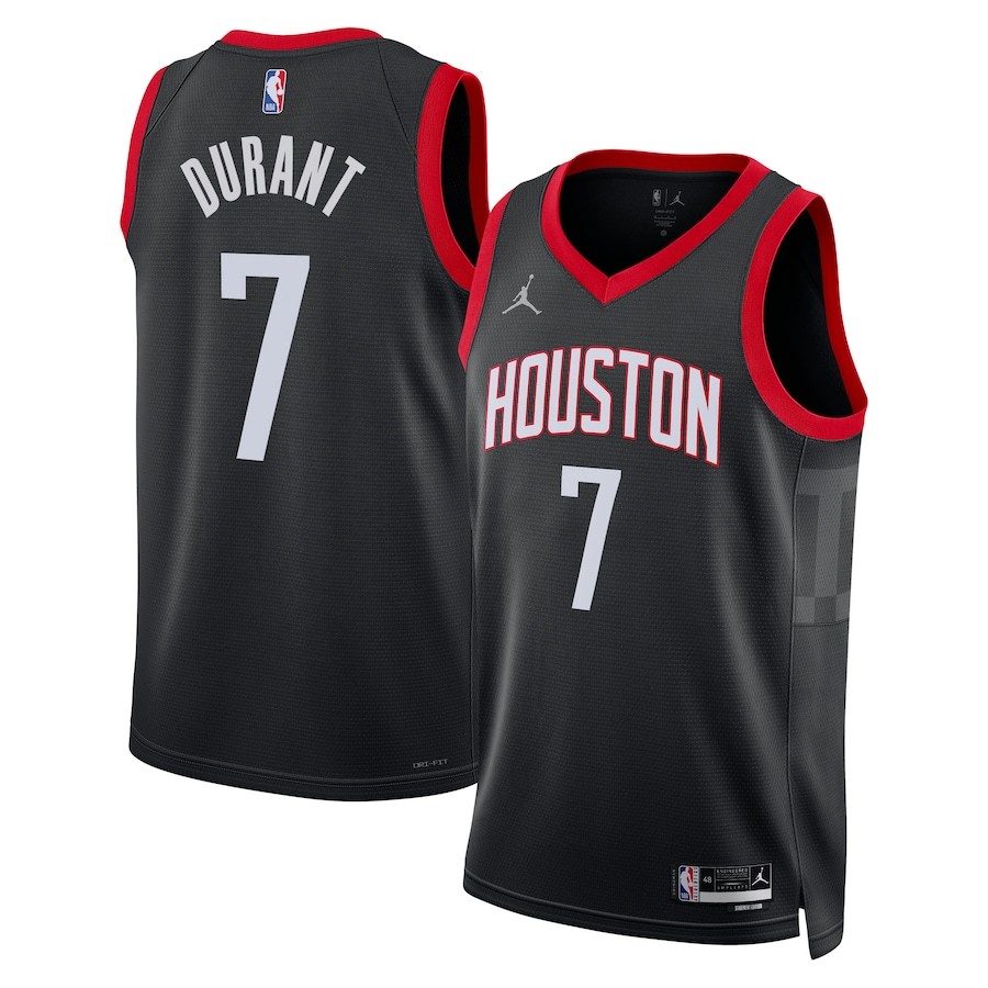 Men's Houston Rockets Jerseys #7 Kevin Durant Basketball Jerseys