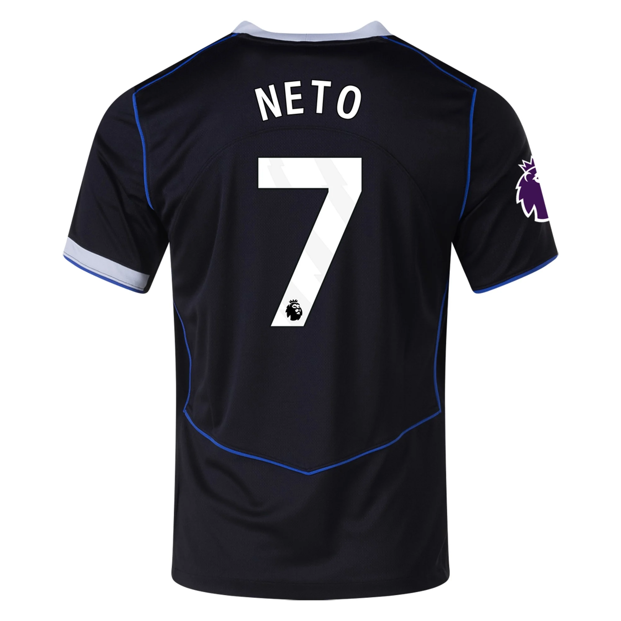 Mens 7 Pedro Neto Chelsea Third Jersey 2025-26 Football Shirt