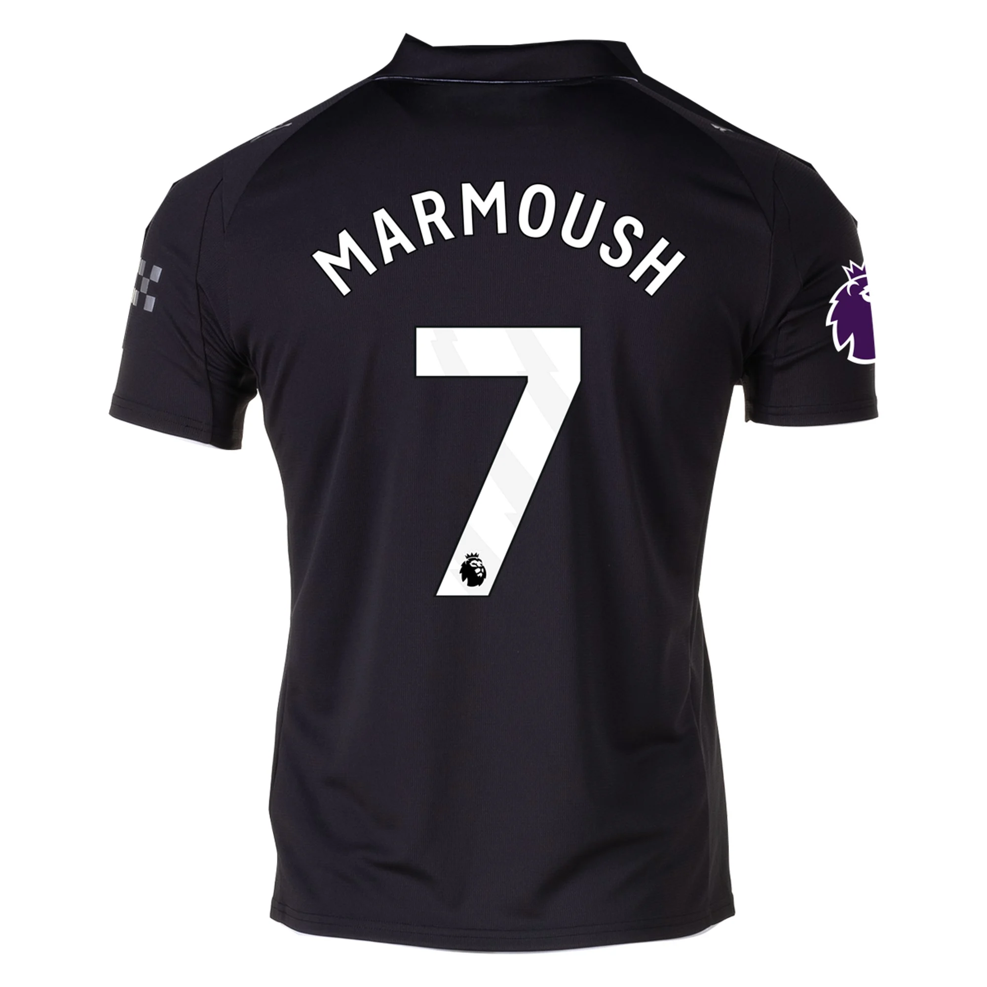 Mens 7 Omar Marmoush Manchester City Away Jersey 2025-26 Football Shirt