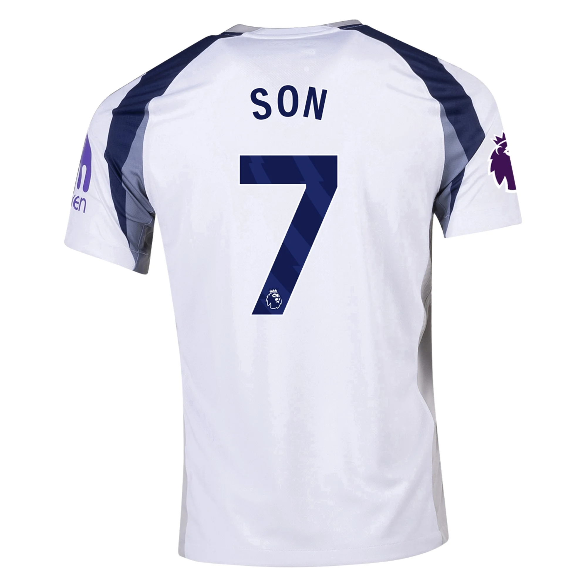 Mens 7 Son Heung-min Tottenham 2025-26 Home Jersey Football Shirt