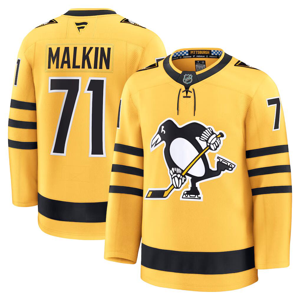 Men's Pittsburgh Penguins Jerseys #71 Evgeni Malkin Hockey Jerseys