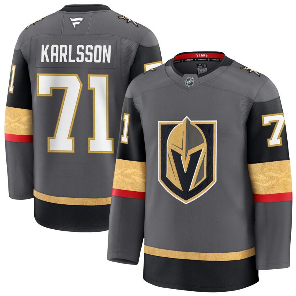 Men's Vegas Golden Knights Jerseys #71 William Karlsson Hockey Jerseys