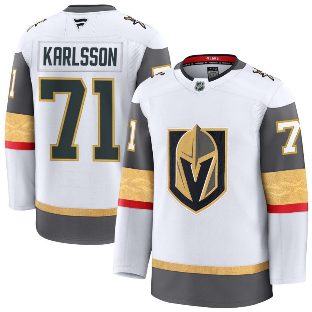 Men's Vegas Golden Knights Jerseys #71 William Karlsson Hockey Jerseys