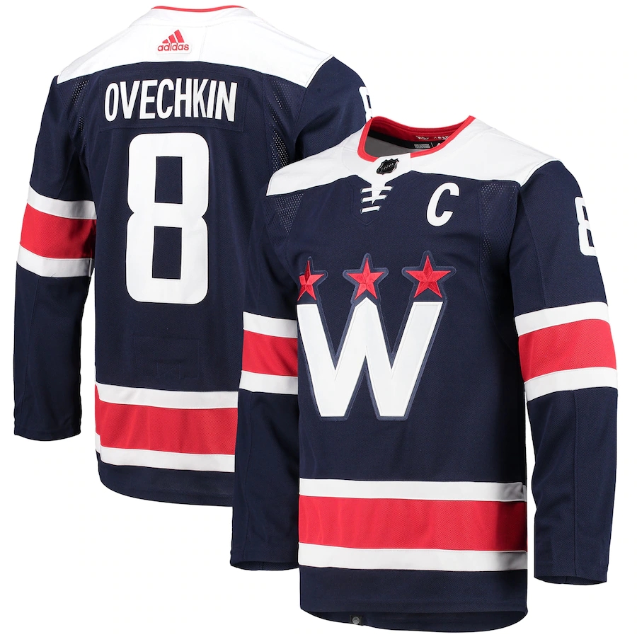Men's Washington Capitals Jerseys #8 Alex Ovechkin Hockey Jerseys