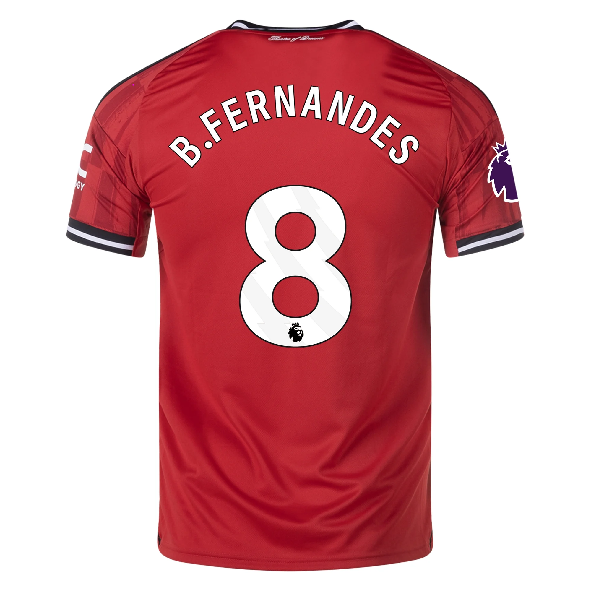 Mens 8 Bruno Fernandes Manchester United 2025-26 Home Jersey Football Shirt