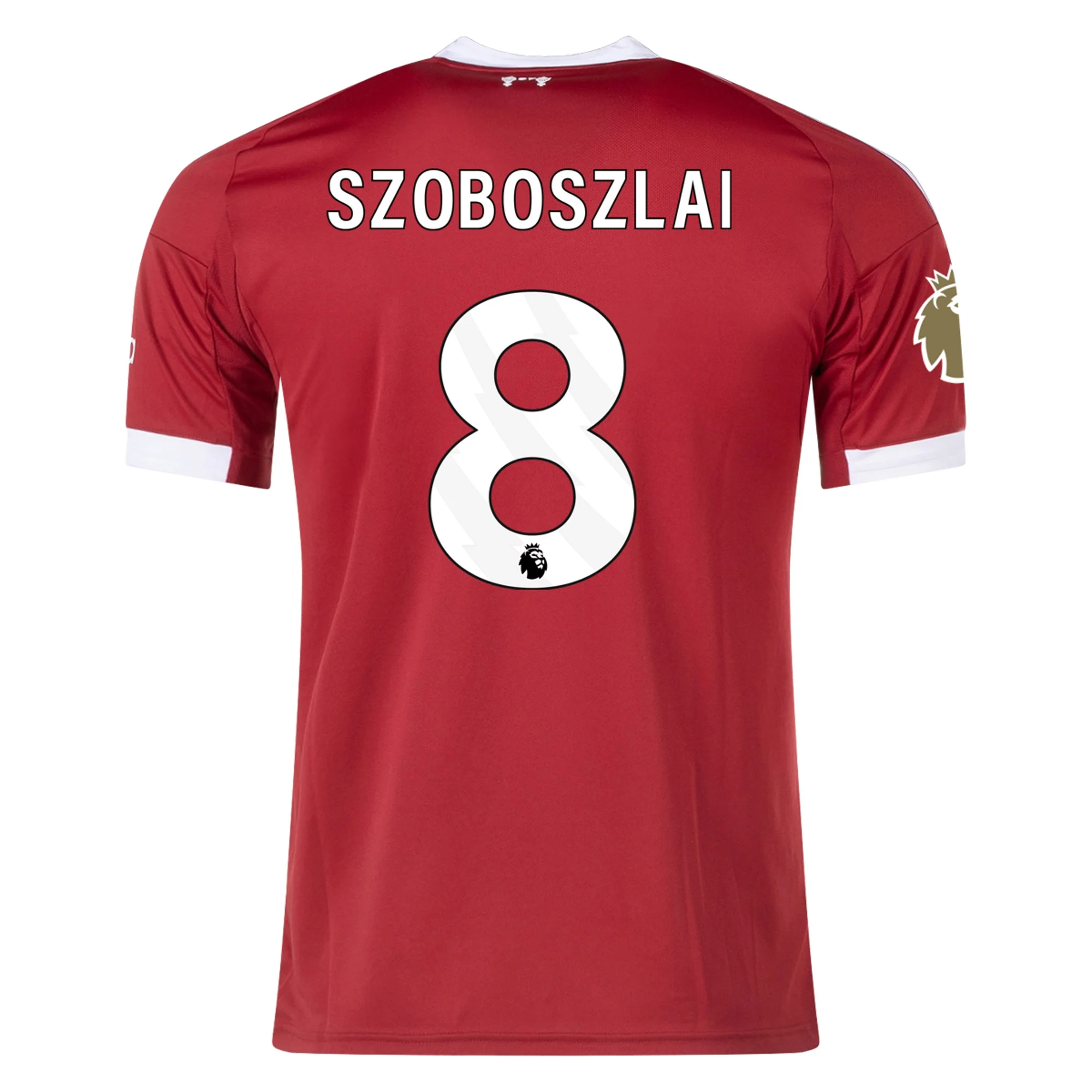 Mens 8 Dominik Szoboszlai Liverpool 2025-26Home Jersey Football Shirt