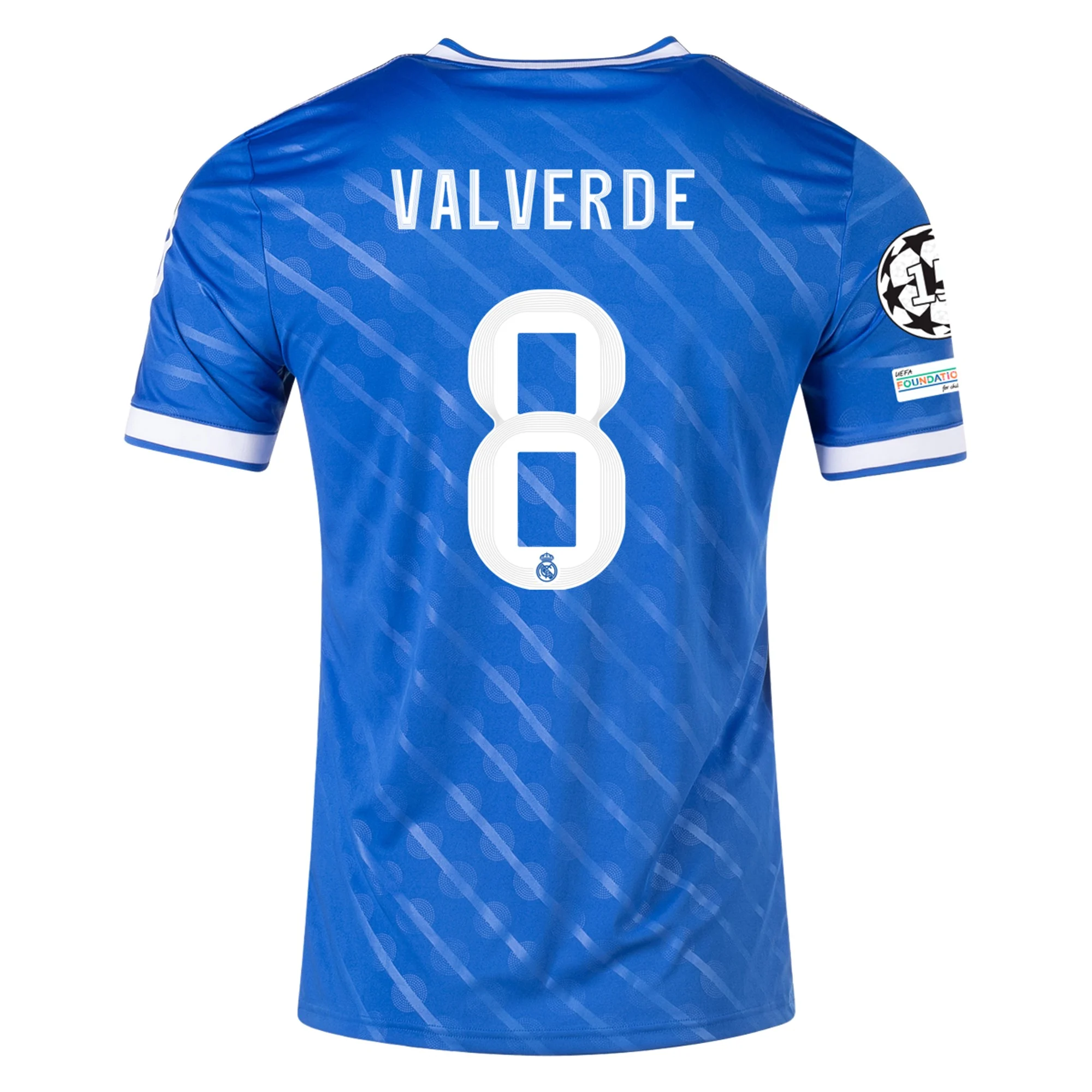 Mens 8 Federico Valverde Real Madrid 2025-26 Third Jersey Football Shirt