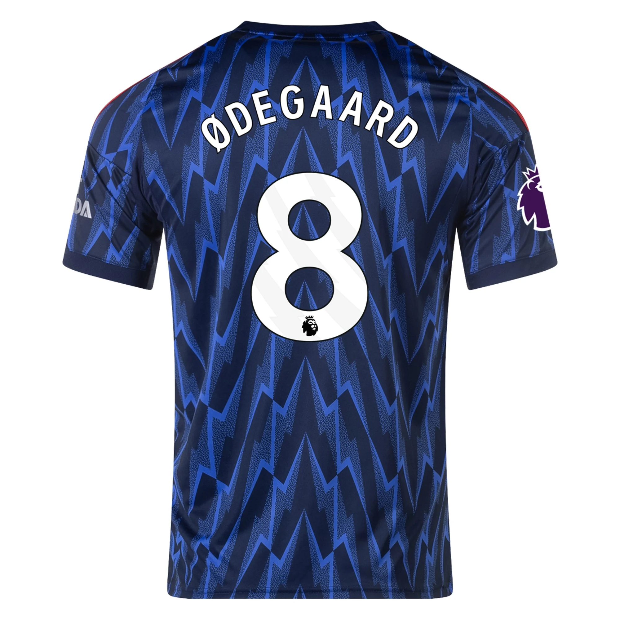 Mens 8 Martin Ødegaard Arsenal 2025-26 Away Jersey Football Shirt