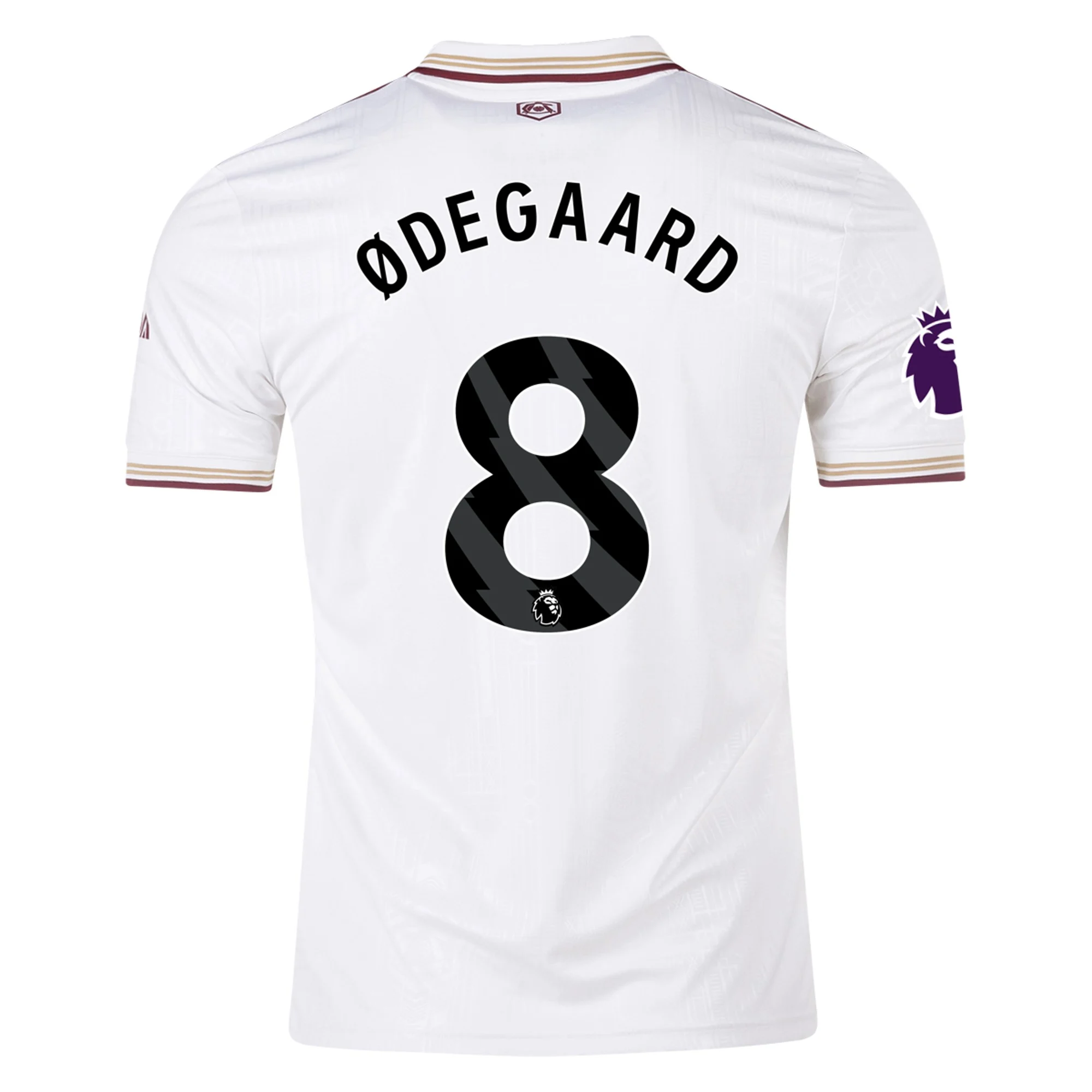Mens 8 Martin Ødegaard Arsenal 2025-26 Third Jersey Football Shirt