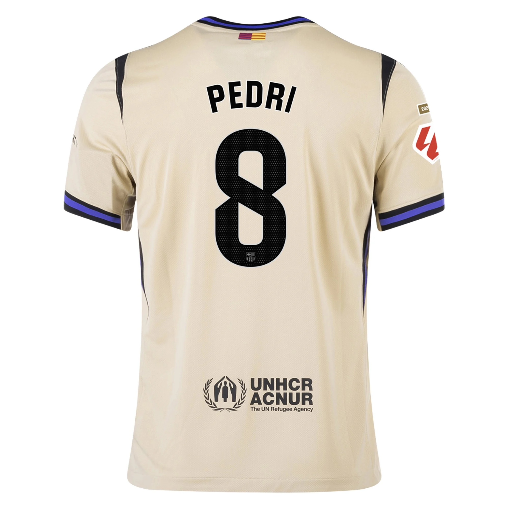 Mens 8 Pedri Barcelona 2025-26 Away Jersey Football Shirt
