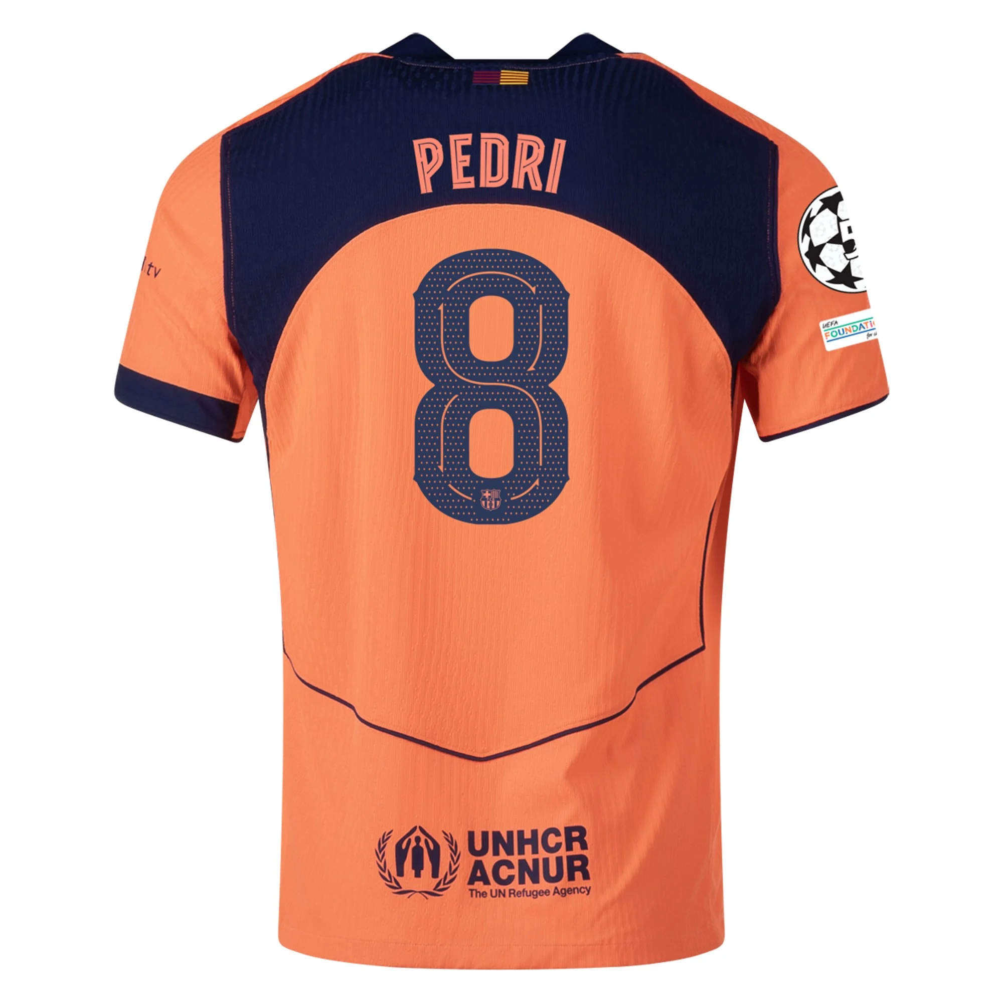 Mens 8 Pedri Barcelona 2025-26 Third Jersey Football Shirt